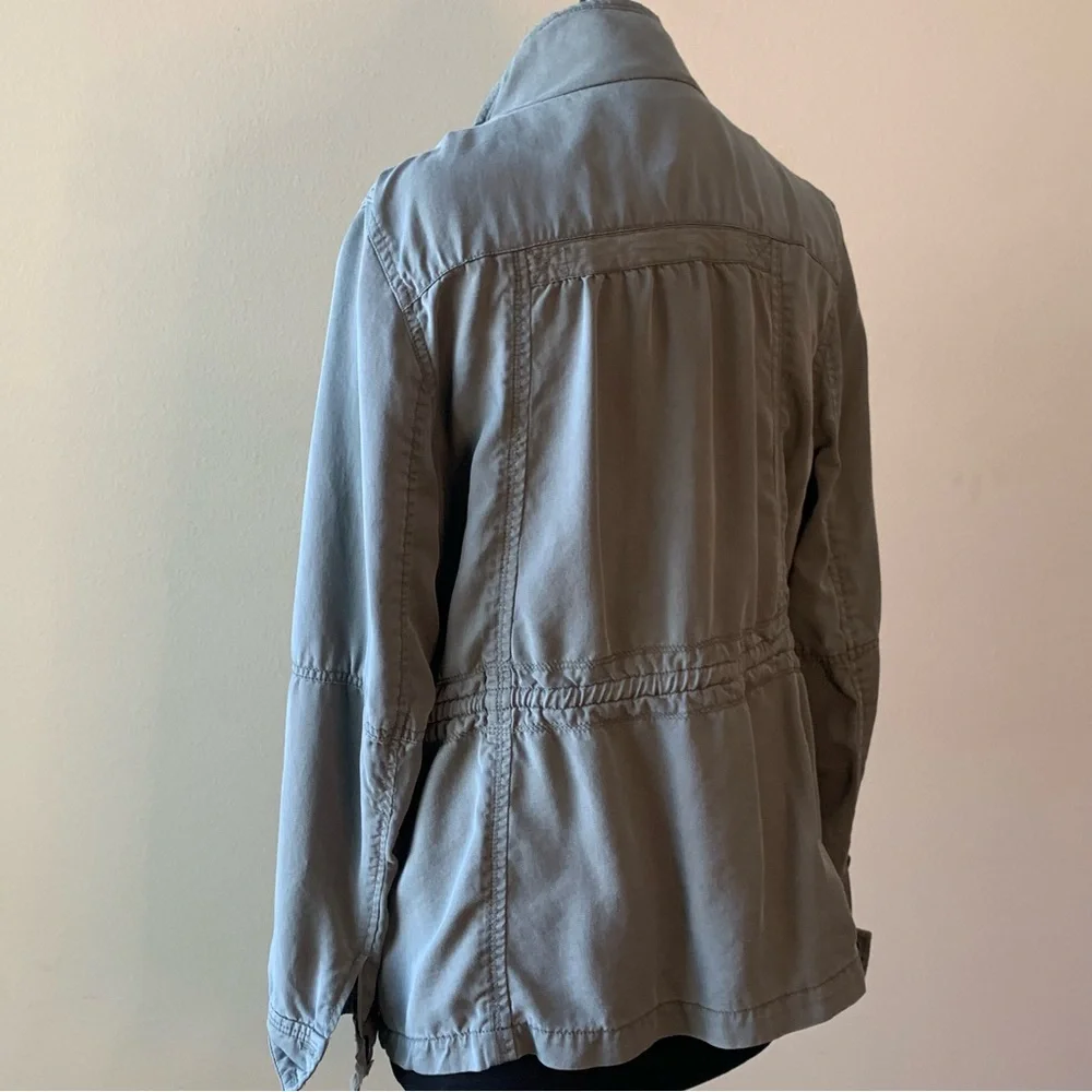 Women's Light Gray Utility Field Jacket - Unbranded
